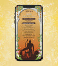 Ram Temple Invitation Card | Akhand Ramayan Paath Digital Invite | IM-2553